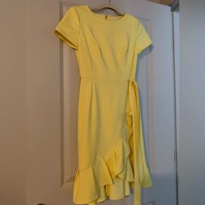 COPY - Pale Yellow Calvin Klein Dress